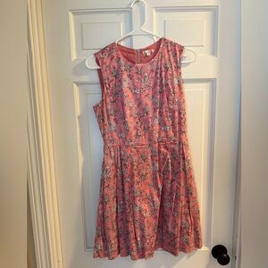 GAP Pink Floral Mini Dress
